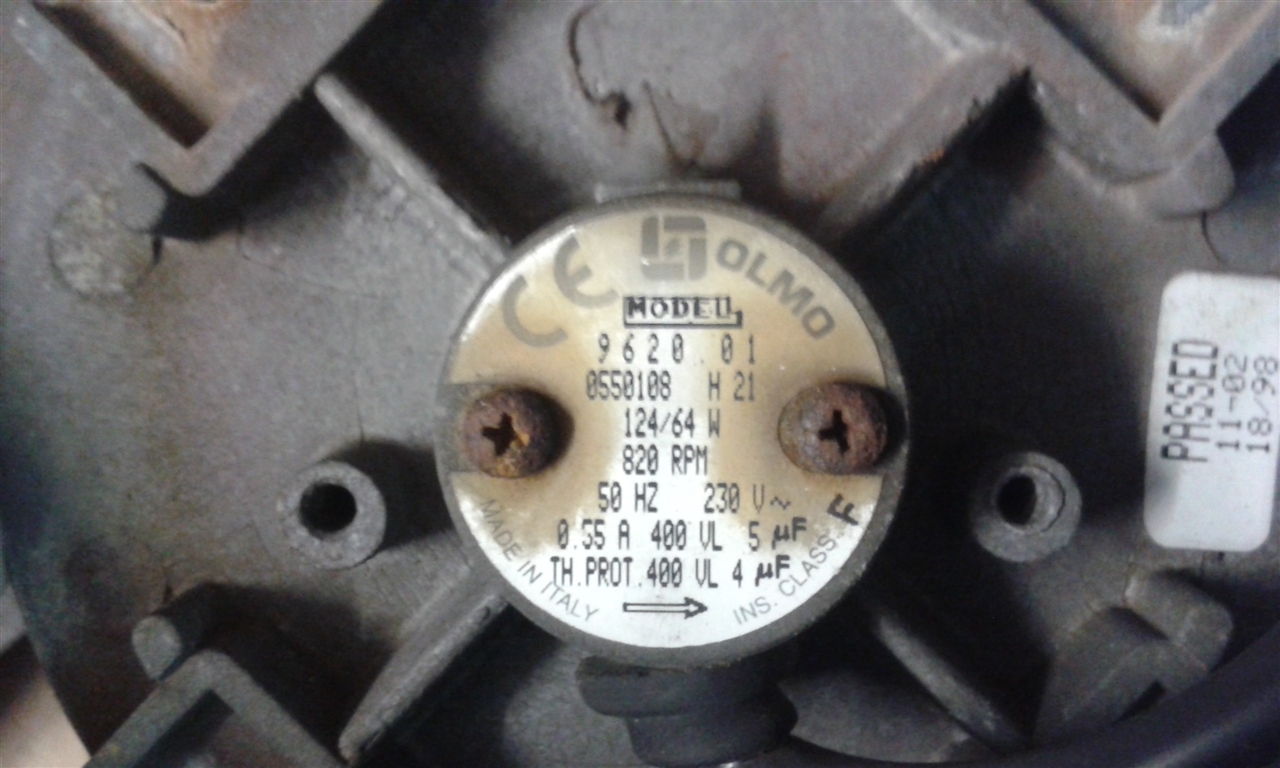 OLMO FANMOTOR VENTILATOR DELCHI