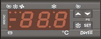 DIXELL XR500 THERMOSTAAT THERMOSTAT