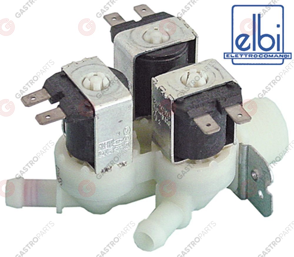 ELBI TRIPLE ANGLED  SOLENOIDVALVE MAGNETVENTIL MAGNEETKLEP