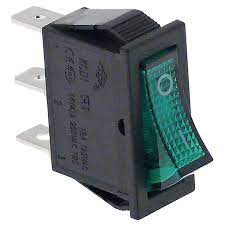 ANIMO WIPSCHAKELAAR ROCKER SWITCH GROEN