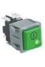 DIHR WIPSCHAKELAAR ROCKER SWITCH DRUKSCHAKELAAR GROEN