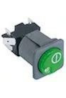 HOONVED WIPSCHAKELAAR ROCKER SWITCH DRUKSCHAKELAAR GROEN