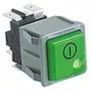 KROMO WIPSCHAKELAAR ROCKER SWITCH GROEN