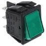 OMINIWASH WIPSCHAKELAAR ROCKER SWITCH PULSSCHAKELAAR GROEN