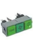 ROSINOX WIPSCHAKELAAR ROCKER SWITCH GROEN