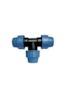 EASY-FITT POLYROPYLEEN (KLEM)FITTINGEN VERLOOP T-STUK