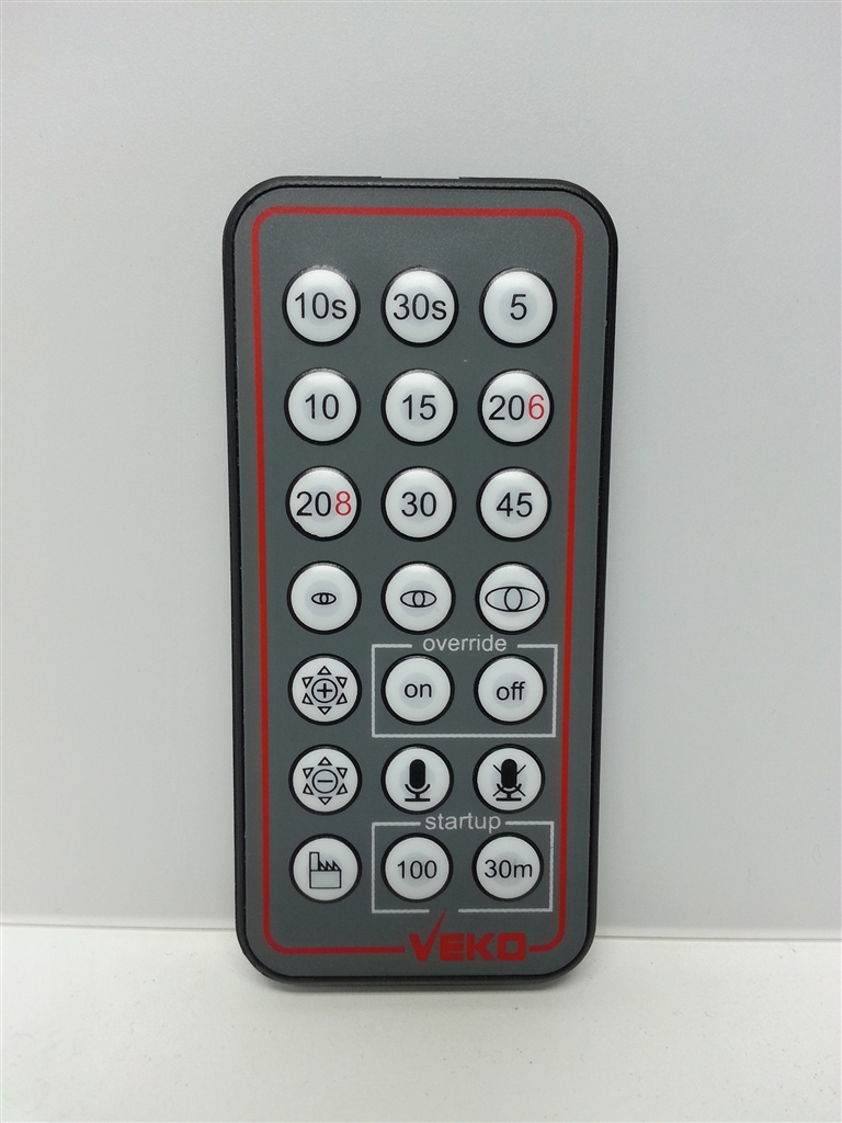 VEKO TR61 AFSTANDBEDIENING REMOTECONTROL