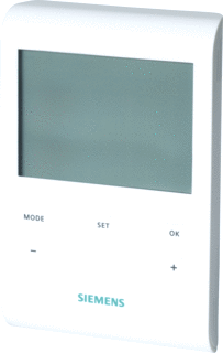 SIEMENS RDE100 RDE-MZ6 ROOMTHERMOSTAT RUIMTETHERMOSTAAT RAUMTHERMOSTAT