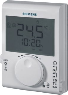 SIEMENS RDJ100 RDS110 ROOMTHERMOSTAT RUIMTETHERMOSTAAT RAUMTHERMOSTAT