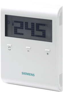 SIEMENS RDD100.1RF ROOMTHERMOSTAT RUIMTETHERMOSTAAT RAUMTHERMOSTAT