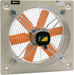 INATHERM HEP-31-4M/H 4T/H MUURVENTILATOR WALLMOUNTED FAN
