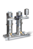STEELPUMPS TWINTELLY ELECTRONIC BOOSTERSET WITH INVERTER