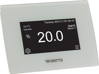 WATTS BT-CT03 VISION RUIMTETHERMOSTAAT ROOMTHERMOSTAT