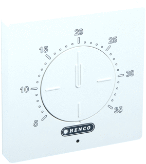 HENCO CU-DTHERMB/F HENCOFLOOR HENCOLOGIC RUIMTETHERMOSTAAT