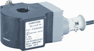 DANFOSS EXPLOSIEVRIJE MAGNEETSPOELEN VOOR EV 