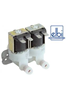 ELBI DOUBLE ANGLED SOLENOIDVALVE MAGNETVENTIL MAGNEETKLEP