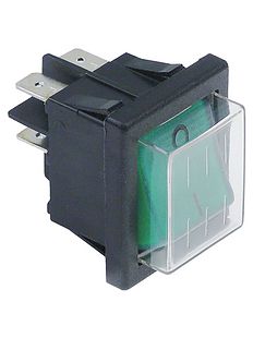 ADLER WIPSCHAKELAAR ROCKER SWITCH GROEN