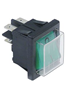 ADLER WIPSCHAKELAAR ROCKER SWITCH GROEN