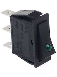 ANIMO WIPSCHAKELAAR ROCKER SWITCH GROEN