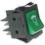 COOKMAX WIPSCHAKELAAR ROCKER SWITCH GROEN