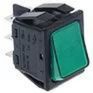 COOKMAX WIPSCHAKELAAR ROCKER SWITCH GROEN