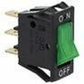 COOKMAX WIPSCHAKELAAR ROCKER SWITCH GROEN
