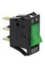 COOKMAX WIPSCHAKELAAR ROCKER SWITCH GROEN