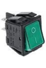 DESMON WIPSCHAKELAAR ROCKER SWITCH GROEN