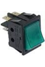 EMMEPI WIPSCHAKELAAR ROCKER SWITCH GROEN