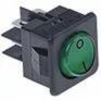 FACTORY WIPSCHAKELAAR ROCKER SWITCH GROEN