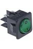 FACTORY WIPSCHAKELAAR ROCKER SWITCH GROEN