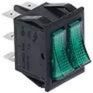 FACTORY WIPSCHAKELAAR ROCKER SWITCH GROEN