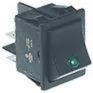 FACTORY WIPSCHAKELAAR ROCKER SWITCH GROEN