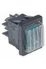 LA-PAVONI WIPSCHAKELAAR ROCKER SWITCH GROEN