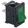 MAKRO-PROFESSIONAL WIPSCHAKELAAR ROCKER SWITCH GROEN