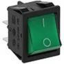 MAKRO-PROFESSIONAL WIPSCHAKELAAR ROCKER SWITCH GROEN