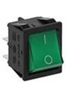 METRO-PROFESSIONAL WIPSCHAKELAAR ROCKER SWITCH GROEN