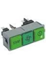 ROSINOX WIPSCHAKELAAR ROCKER SWITCH GROEN