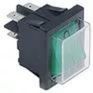 ROSINOX WIPSCHAKELAAR ROCKER SWITCH GROEN