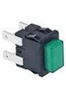SCOTSMAN WIPSCHAKELAAR ROCKER SWITCH DRUKSCHAKELAAR GROEN