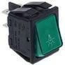 TECFRIGO WIPSCHAKELAAR ROCKER SWITCH GROEN