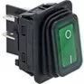 UNIVER-BAR WIPSCHAKELAAR ROCKER SWITCH GROEN
