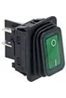UNIVER-BAR WIPSCHAKELAAR ROCKER SWITCH GROEN
