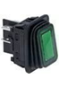 UNIVER-BAR WIPSCHAKELAAR ROCKER SWITCH GROEN