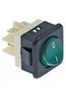 ZANUSSI PROFESSIONAL WIPSCHAKELAAR ROCKER SWITCH GROEN