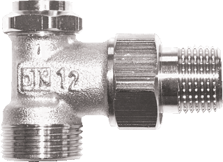 HERZ STROMAX RADIATORVOETVENTIEL SHUTOFFVALVE