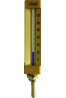 UBEL RECHTE GLASTHERMOMETER