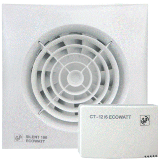 S&P SOLER & PALAU SILENT 100 ECOWATT VENTILATOR FAN VENTILATEUR